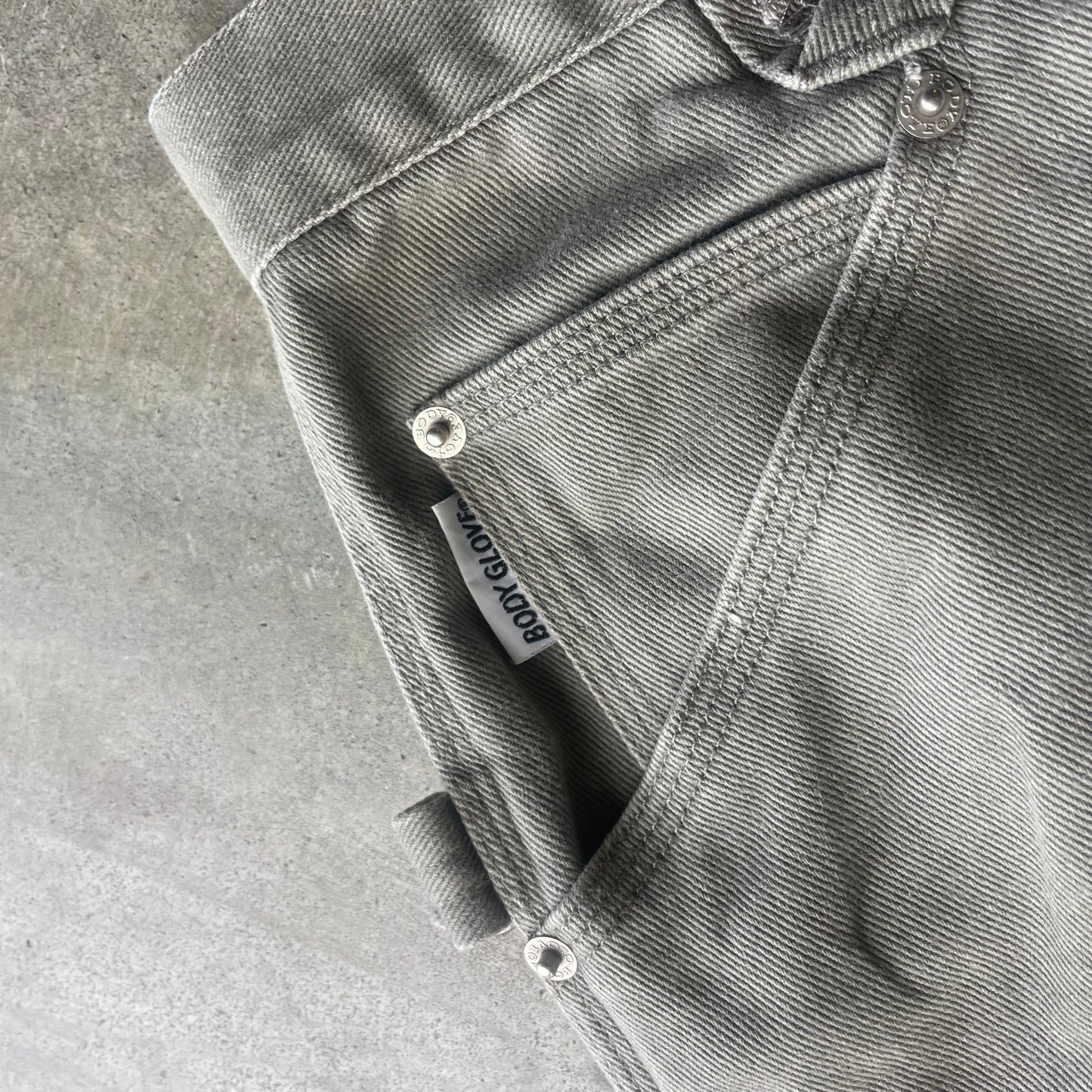 Y2K body glove jorts