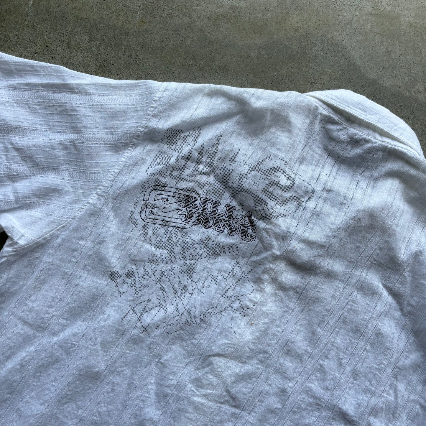 00's Billabong button up - XL