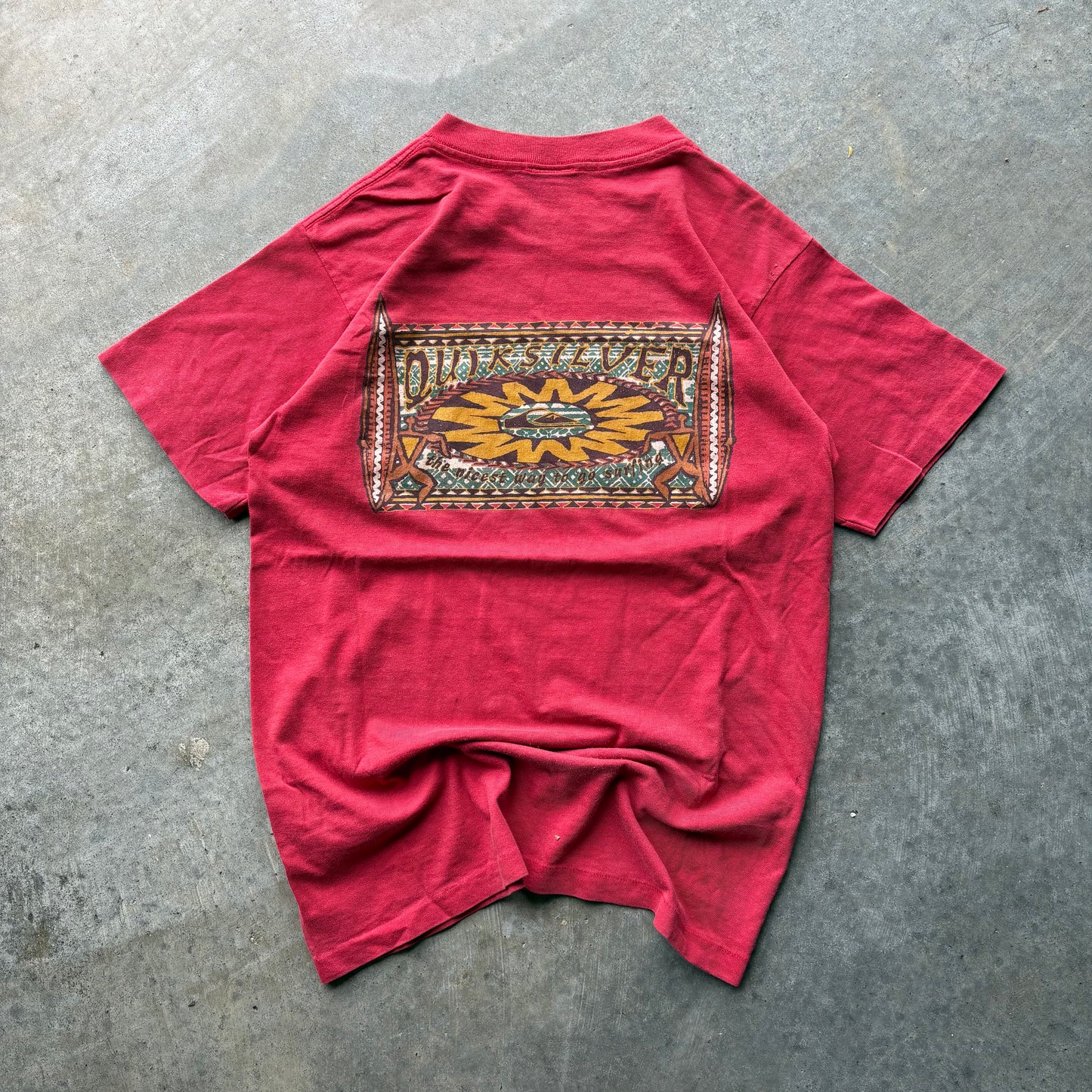 00's Quiksilver tee - S