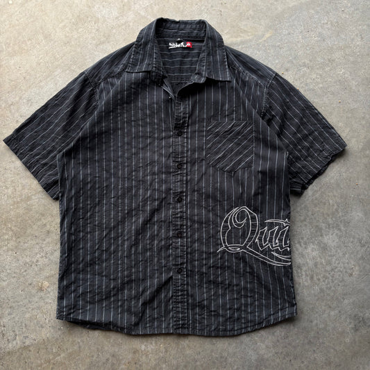 00's Quiksilver button up - L