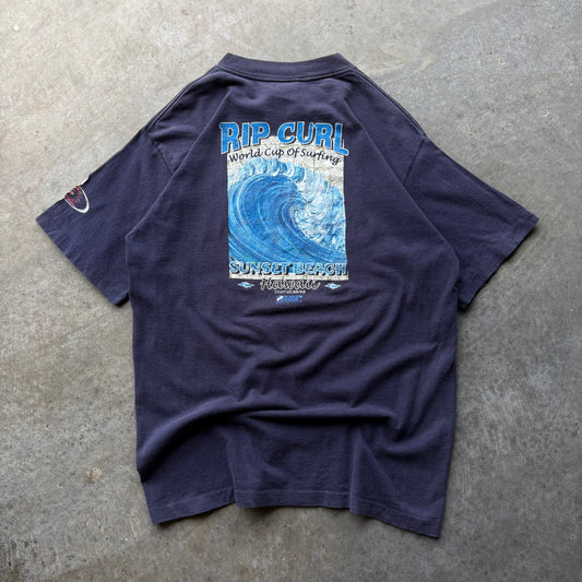 Grail 00's Ripcurl Sunset Beach cup tee - L